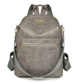 PU Backpack Travel Large Capacity